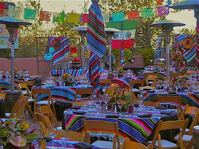 Mexican Fiesta Theme, Enchantment Resort, Sedona AZ.