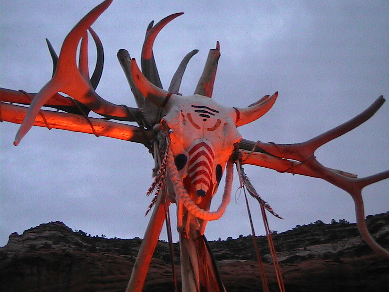 Native American Village, Enchantment Resort Circle, Village Entrance Detail, Image Provided By Show Stoppers