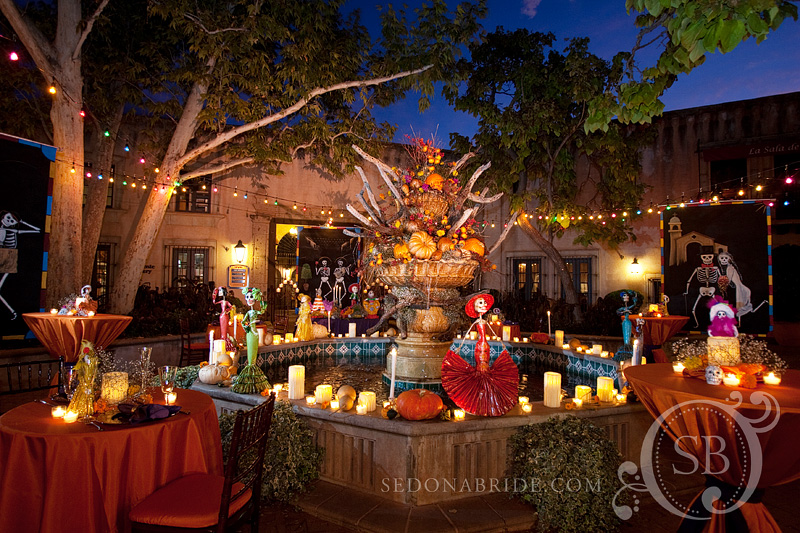 Dia de Los Muertos Celebration, Tlaquepaque, Sedona AZ. Image By SedonaBride.com