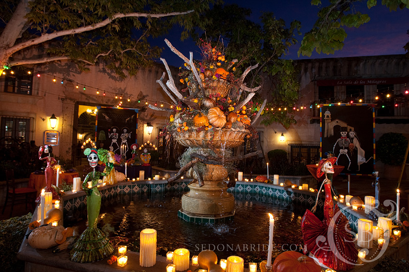Dia de Los Muertos Celebration, Tlaquepaque, Sedona AZ. Image By SedonaBride.com