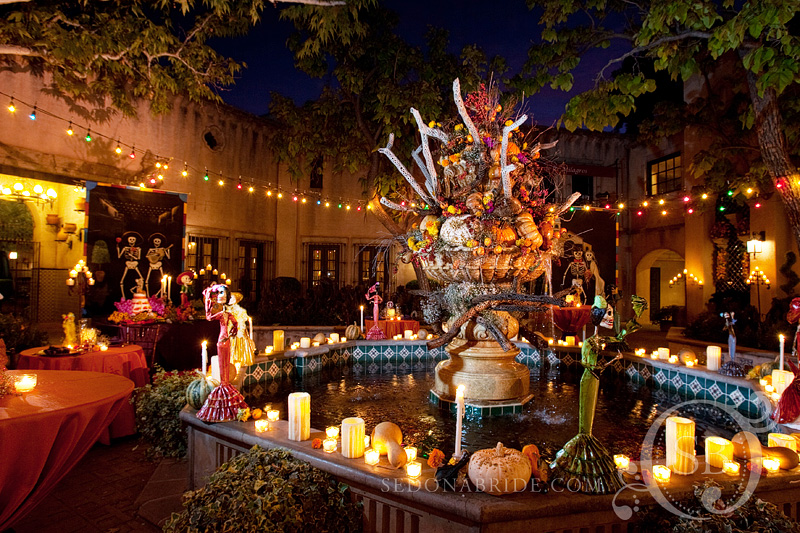Dia de Los Muertos Celebration, Tlaquepaque, Sedona AZ. Image By SedonaBride.com