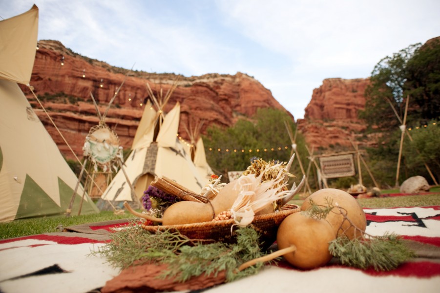 Native American Village, Enchantment Resort Circle, Image by Cameron + Kelly Studios